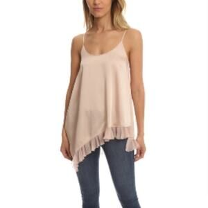 Elizabeth and James Biscuit Pink Angela Top Size M
